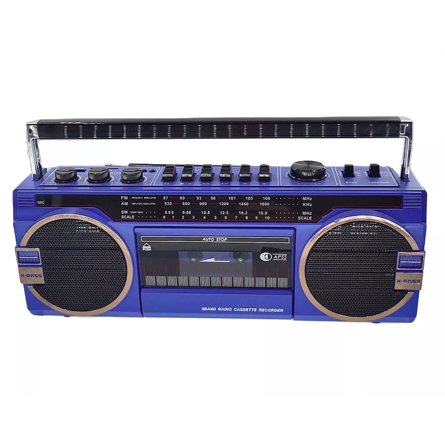 Cmik Mk-132 復古 卡帶收音機 5.0藍牙播放器 攜帶式多頻收音機 USB  Mp3 播放器錄音