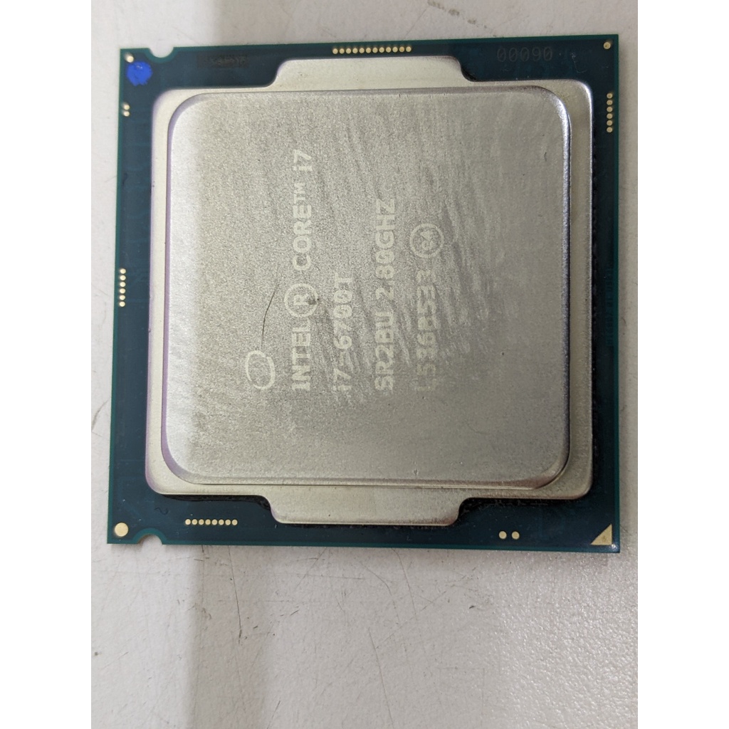 Intel Core i7-6700T 1151腳位 35W 二手良品 無風扇