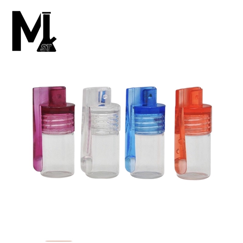 【mistclub420】玻璃小儲存罐子 小藥罐 小玻璃罐 小罐子 便利攜帶 隔絕空氣 防止潮濕 pill case