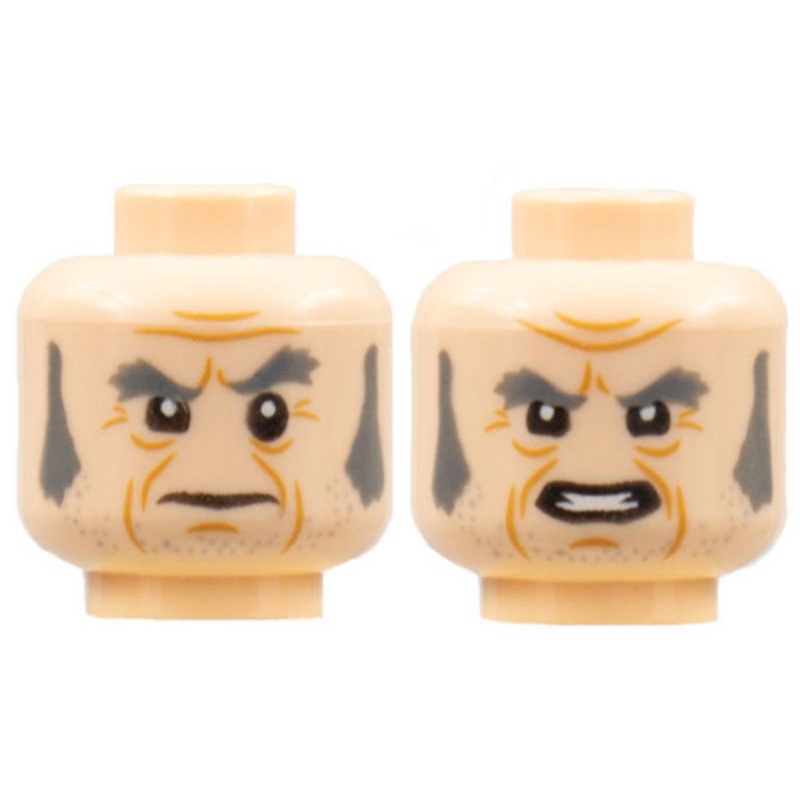 樂高 LEGO 3626cpb2254 75953 哈利波特 Argus Filch 頭 表情 頭部 全新