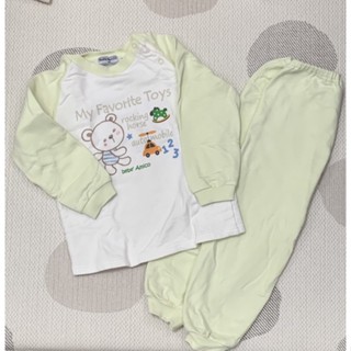 臺灣Bebe’amico 厚棉刷絨睡衣套裝4Y