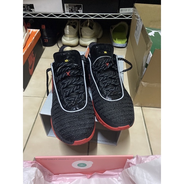 Nike lebron xx lebron20 黑紅 us10.5/28.5cm