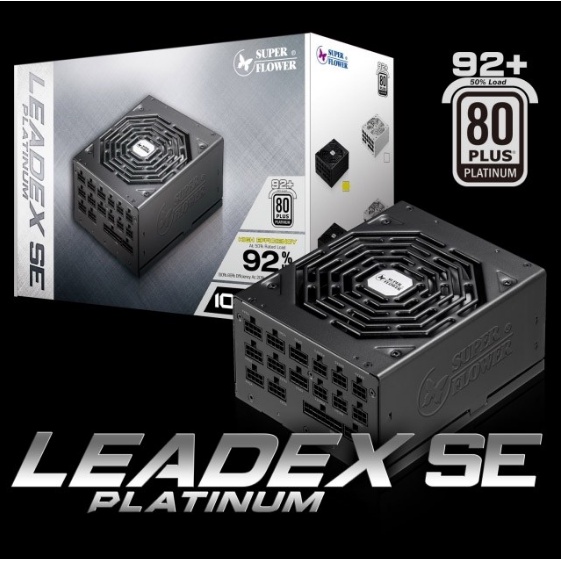 振華 白金Leadex Platinum 1000W SE 電源供應器 二手 無盒