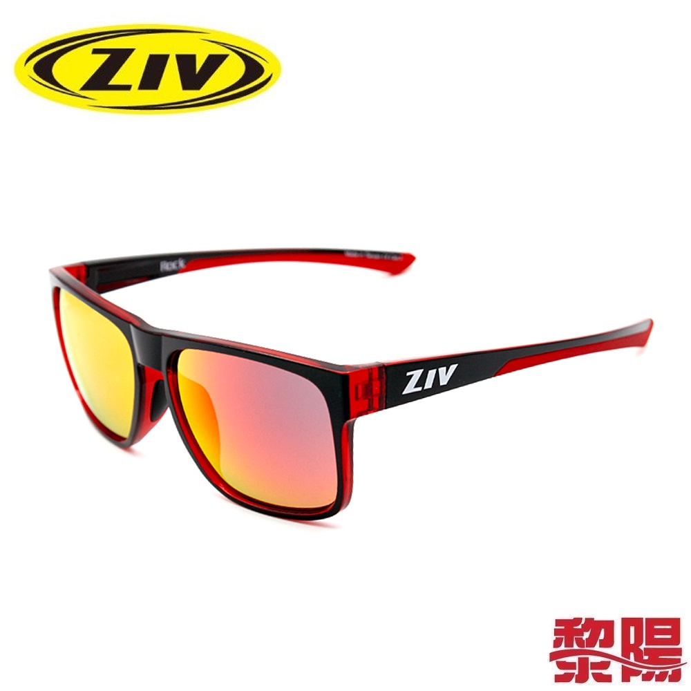 ZIV S112049 ROCK 太陽眼鏡 亮透明 (亮透明紅框) 登山遮陽/單車公路 42ZS112049