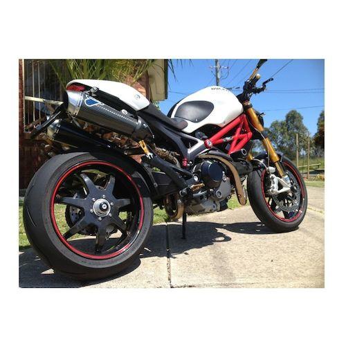 【KIRI】 Techspec Ducati Monster 696 796 1100 專用款 油箱貼 油箱側貼