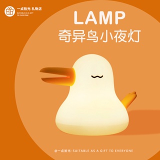 Kiwi Bird Lamp 奇異鳥硅膠助眠燈小夜燈女生宿舍伴睡床頭拍拍燈