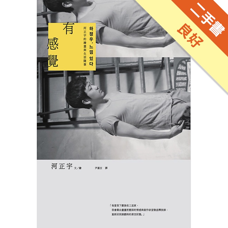 有感覺：河正宇的繪畫與生活隨筆[二手書_良好]81301043200 TAAZE讀冊生活網路書店