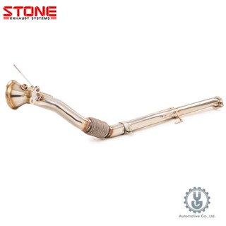 【YGAUTO】STONE巨石｜TOYOTA GR Yaris｜De-Cat Downpipe｜排氣管