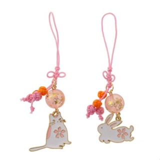 現貨 日本吊飾 櫻花 兔子 貓咪 櫻花白 吊飾 飾品 兔年 春天 櫻花