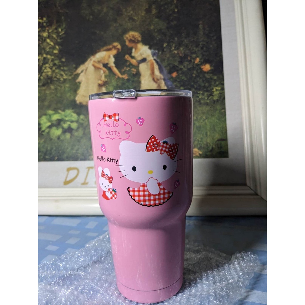 Hello Kitty冰霸杯 不鏽鋼水杯 大容量900毫 保冷保溫杯 學生水杯