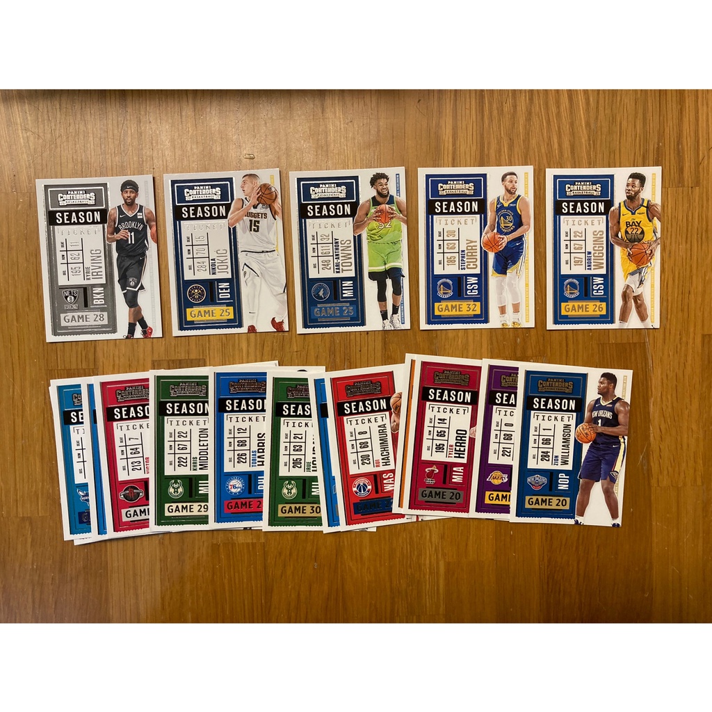 NBA球員卡 2020-21 NBA Panini Contenders Fat Pack Cello Pack 已拆