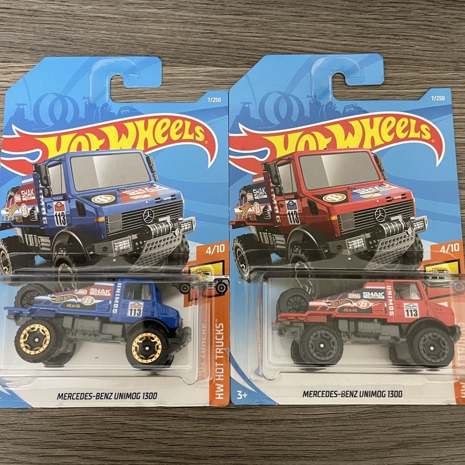 🔥絕版出清 風火輪 Hot Wheels Mercedes-Benz UNIMOG 1300 烏尼莫克 4X4 越野