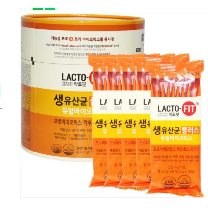 韓國 鍾根堂 LACTO-FIT 益生菌 200包 加強 升級版