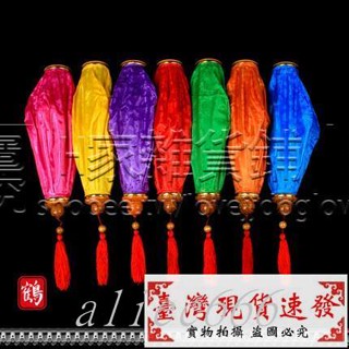 【免運】新年紅燈籠掛飾復古中式宮燈陽臺越南鑽石燈籠裝飾戶外防水燈籠燈