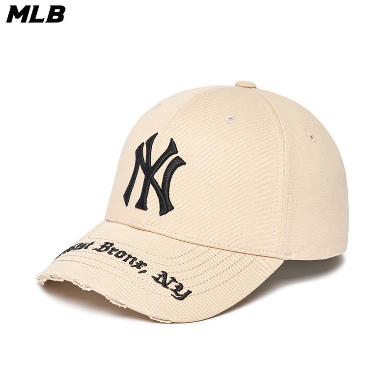 MLB 棒球帽 可調式硬頂地址標 紐約洋基隊 (3ACPKP02N-50BGS)【官方旗艦店】