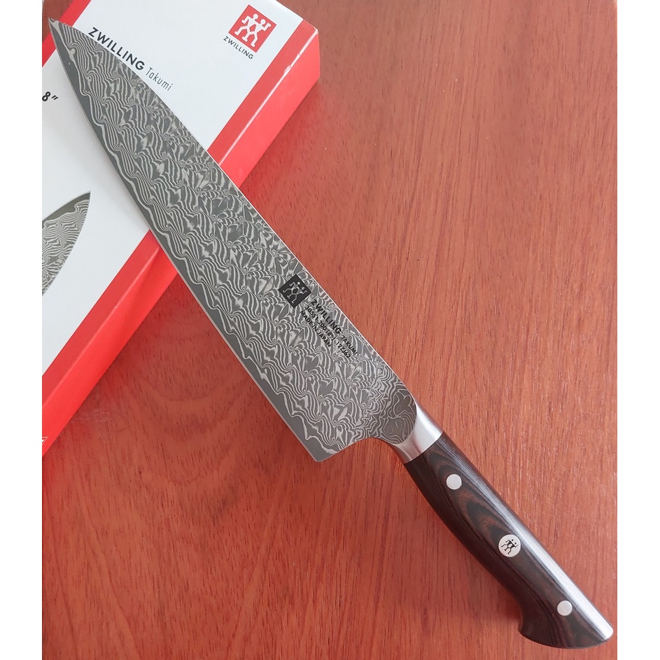 硬度63 德國雙人牌Zwilling Takumi系列 20cm 主廚刀 日本製造 30551-201