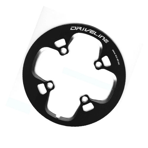 Driveline  42T 44T 48T 鋁合金護盤保護片大盤護蓋BCD104mm鋁鍊蓋自行車腳踏車登山四孔修補