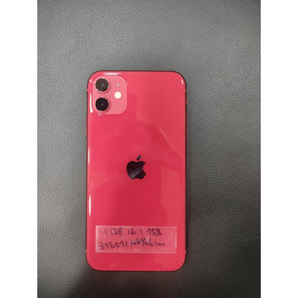 9.9成新 中古機 二手機 APPLE IPHONE 11 128G 紅色 XS 12 I11 I12 I13可分期