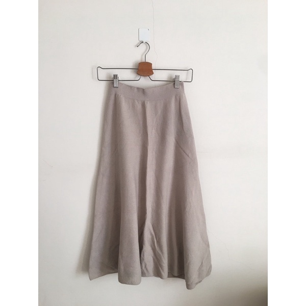 女裝 3D棉質寬襬中長裙 UNIQLO購入