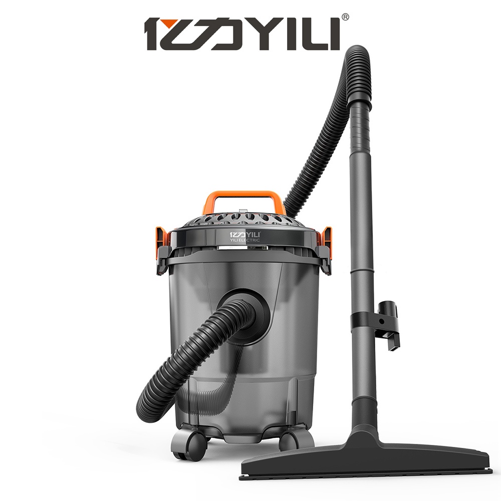 Yili YLW6263B-12LP工業鼓風機吸塵器12升高品質ABS塑料桶家庭手持迷你電腦