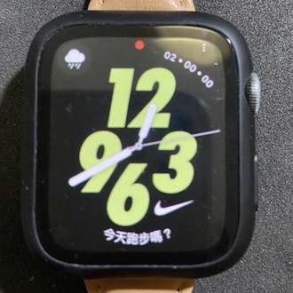 Apple Watch Series 4 44mm GPS版 【電池健康度89％】灰 鋁金屬錶殼 二手