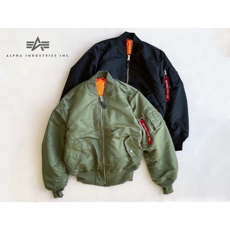 🔴【全新正品】(零碼出清)Alpha industries  jacket MA-1美版經典飛行外套 男女可
