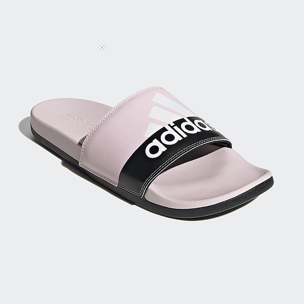 ADIDAS 愛迪達 拖鞋 運動 女鞋  ADILETTE COMFORT 好穿舒適軟底  粉 GV9714