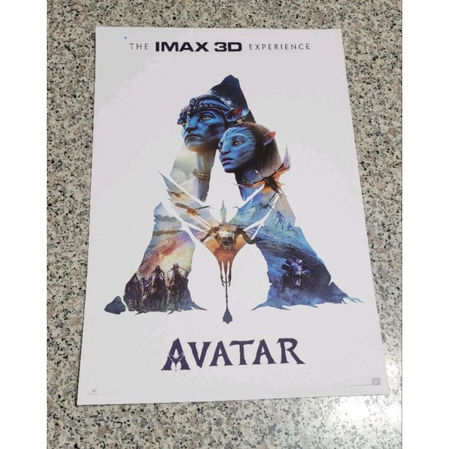 阿凡達 AVATAR 2022 第一集 重映版 IMAX 3D 電影 A3 海報 威秀 威秀影城 影城 電影院
