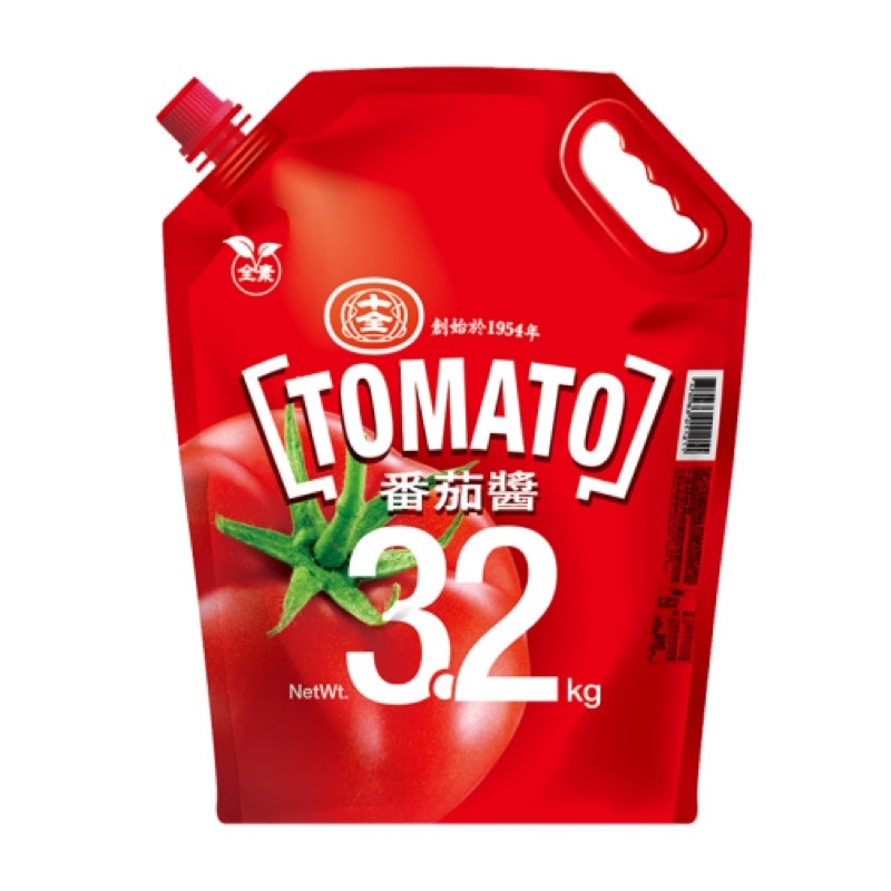 味達-【乾貨】3.2kg / 十全 / 番茄醬 / 大包裝 / 番茄醬 / 營業用番茄醬 / 番茄 / 醬料 / 沾醬