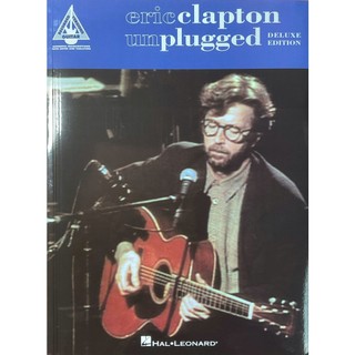吉他譜 艾力克萊普頓 Eric Clapton (Unplugged Deluxe Edition) 樂譜 (美版全新)