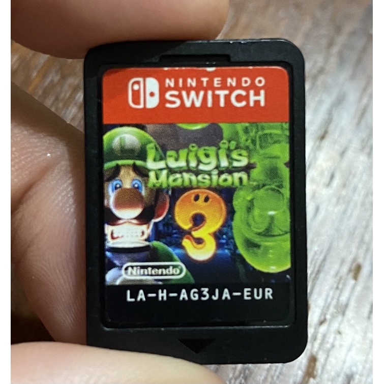Switch 二手遊戲片 無盒 路易吉洋樓3