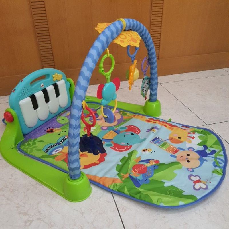 (已預訂) 費雪Fisher Price 可愛動物小鋼琴健身器 健力架