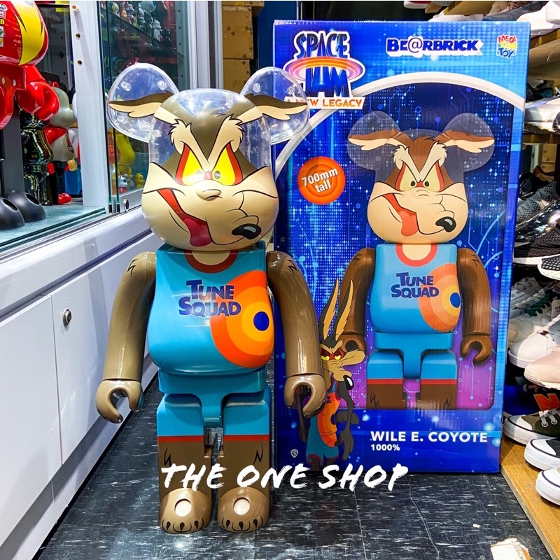 TheOneShop BE@RBRICK SPACE JAM WILE E. COYOTE 怪物奇兵 威利狼 大野狼