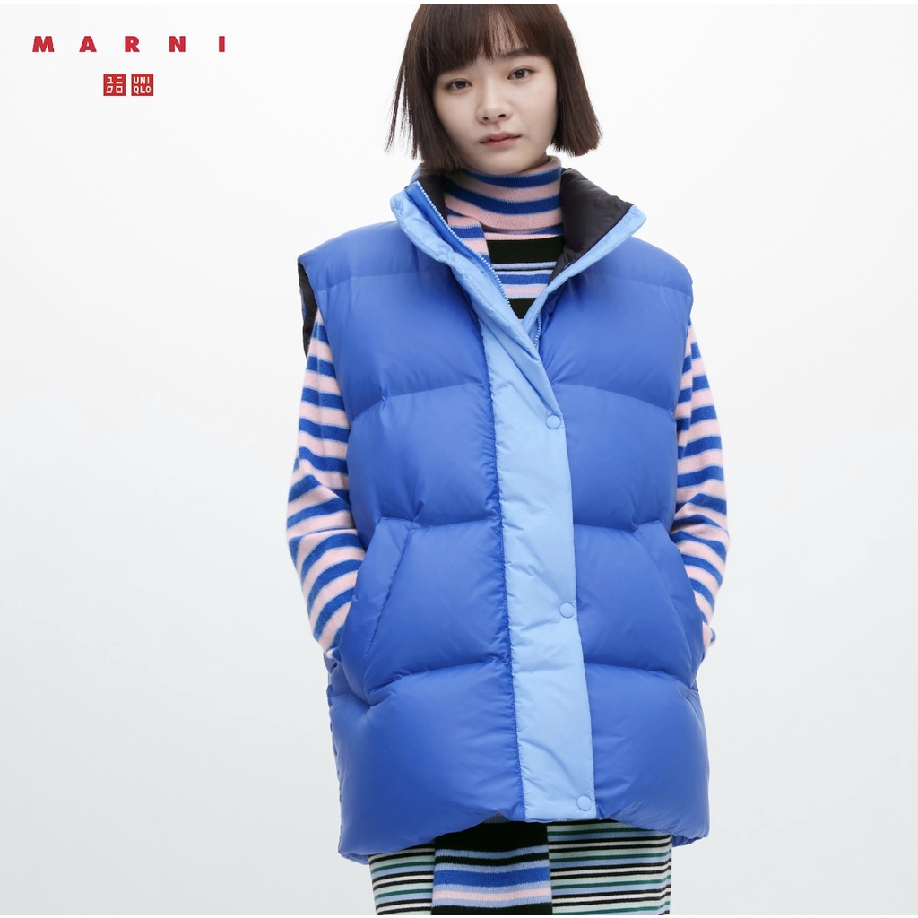 【日本直送】女裝 UNIQLO and MARNI 寬版羽絨背心 457940 women