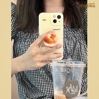 ✨可爱卡通手機支架 氣囊手機支架 韓國ins簡約奶油貝果面包氣囊支架伸縮創意小眾360度桌面支撐3M貼