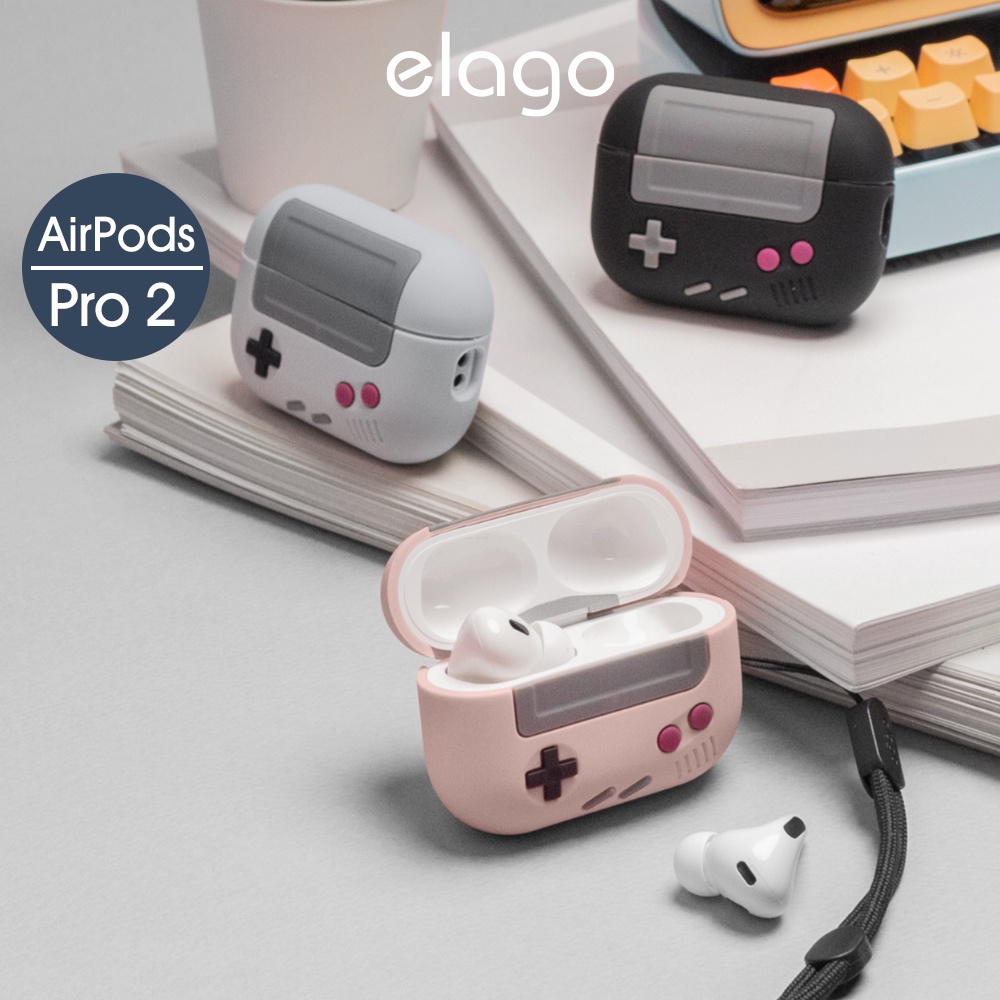  [代理正品] AirPods Pro 2 經典Game Boy保護套(掛繩) 現貨