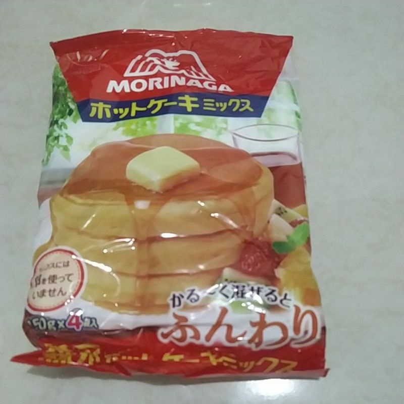 日本森永製果 森永經典鬆餅粉600g（150 公克×4 入）蝦皮最便宜購自7-11出清便宜賣