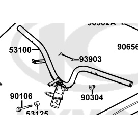 {勘}光陽原廠 X SENSE 125 2V 六期 車手 手柄 轉向手柄