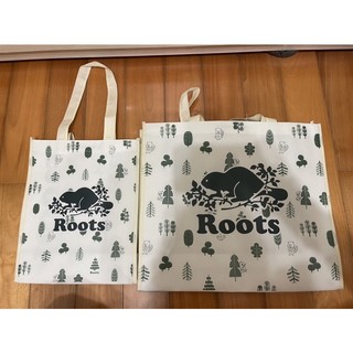 (全新)正品專櫃Roots限量森林購物袋