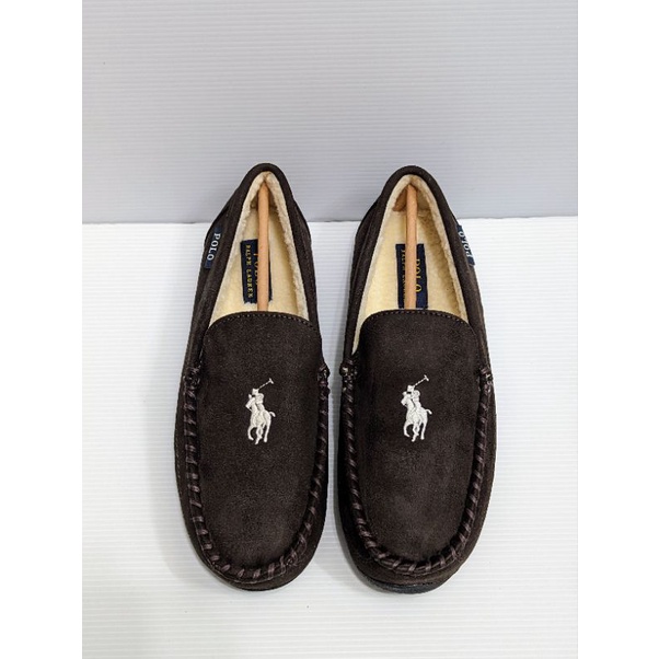 『BAN'S SHOP』Polo Ralph Lauren  polo 大馬 莫卡辛 樂福鞋 咖啡 英國購回 男鞋 全新