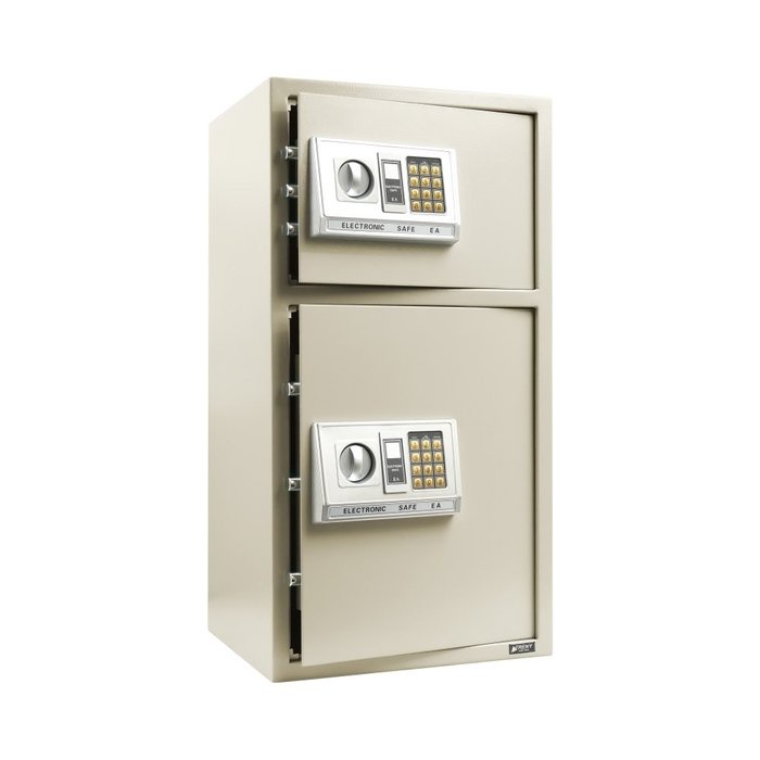 TRENY- 80EA-2 三鋼牙 電子式雙門保險箱-特大 高80公分 金庫 辦公室 營業