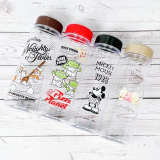 現貨⭐️ 日本正品 迪士尼 米奇 小熊維尼 奇奇蒂蒂 玩具總動員 三眼怪 冷水瓶 水壺500ml【AJ-Y0223】