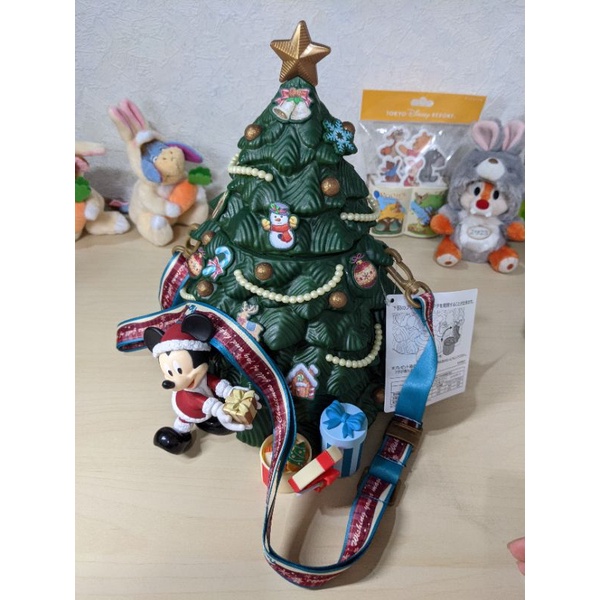 （現貨）米奇聖誕樹 爆米花桶 東京迪士尼 2022聖誕節期間限定 交換禮物首選 欲購從速 僅此一個