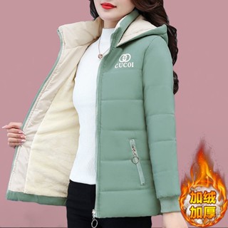 【免運】冬季短款羽絨棉服女 韓版寬松加絨棉衣 羊羔絨棉襖加厚外套 厚外套 百搭外套 長袖女生棉服外套上衣