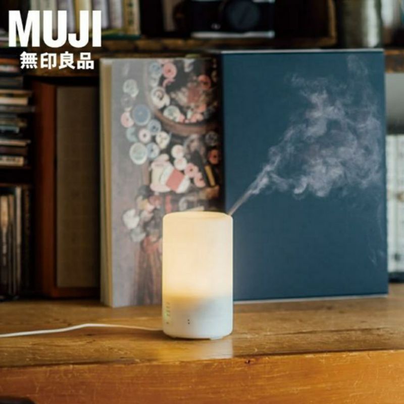 MUJI無印良品 超音波芬香噴霧器組 附精油(甜柑橘)