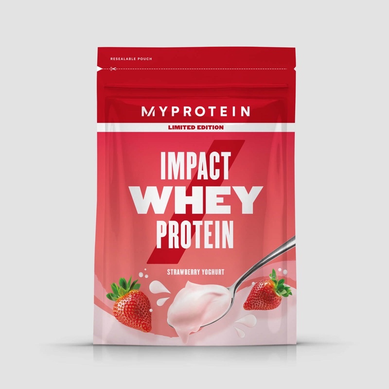 Myprotein 健身乳清蛋白 草莓乳酸