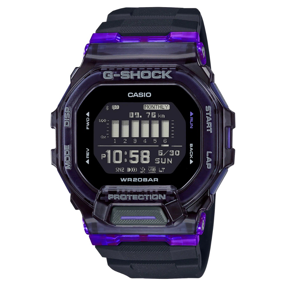 CASIO卡西歐 G-SHOCK電子錶/GBD-200SM-1A6