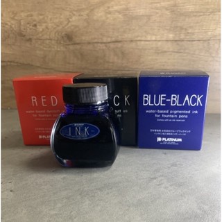 日本白金牌 platinum 鋼筆墨水60ml 日本原裝 非防水墨
