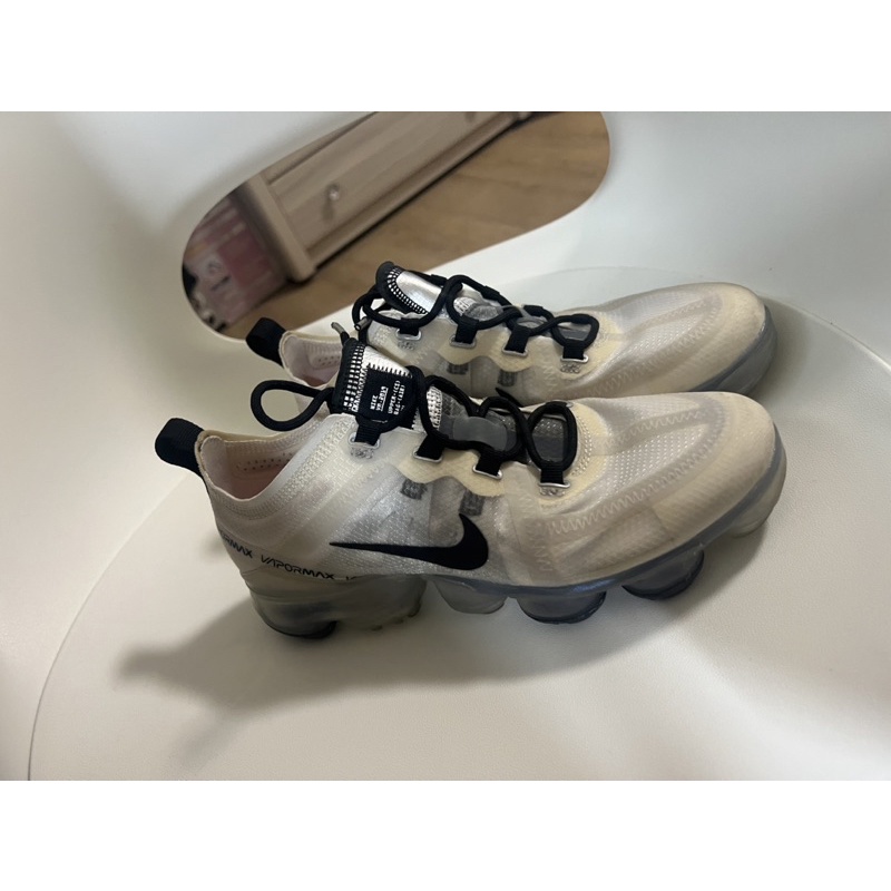 Nike Air VaporMax 氣墊鞋2019白色 尺寸24cm 跑步鞋 運動鞋