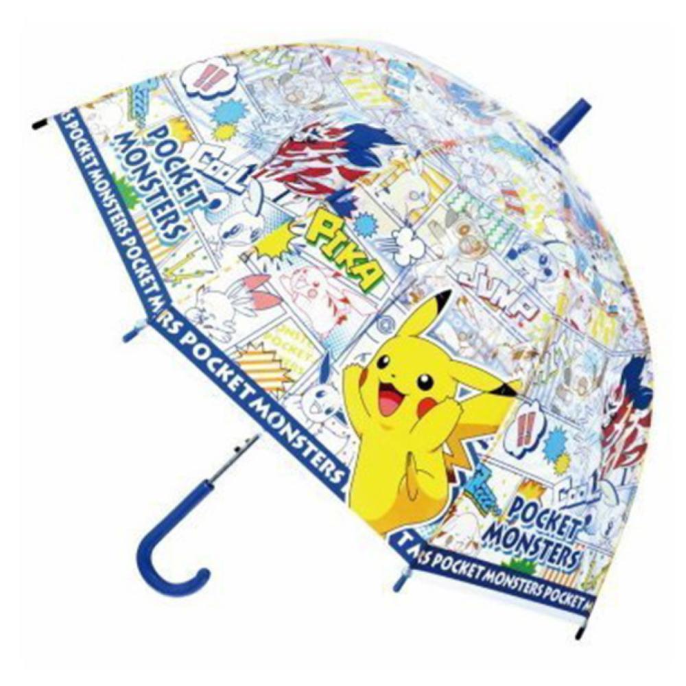 神奇寶貝 美樂蒂 Pokemon 皮卡丘 透明直傘 雨傘(55CM)~多款可選
